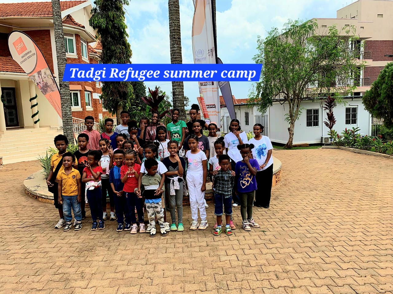 Children and families at a Tadgi gathering